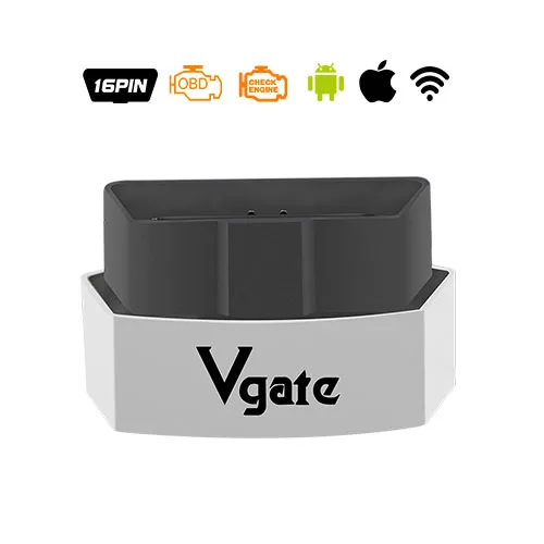 Vgate iCar 3 ELM327 wi-fi OBD2 считыватель кодов Сканер для IOS Android PC V1.5 Супер Мини elm 327 icar3 wi fi - Цвет: white