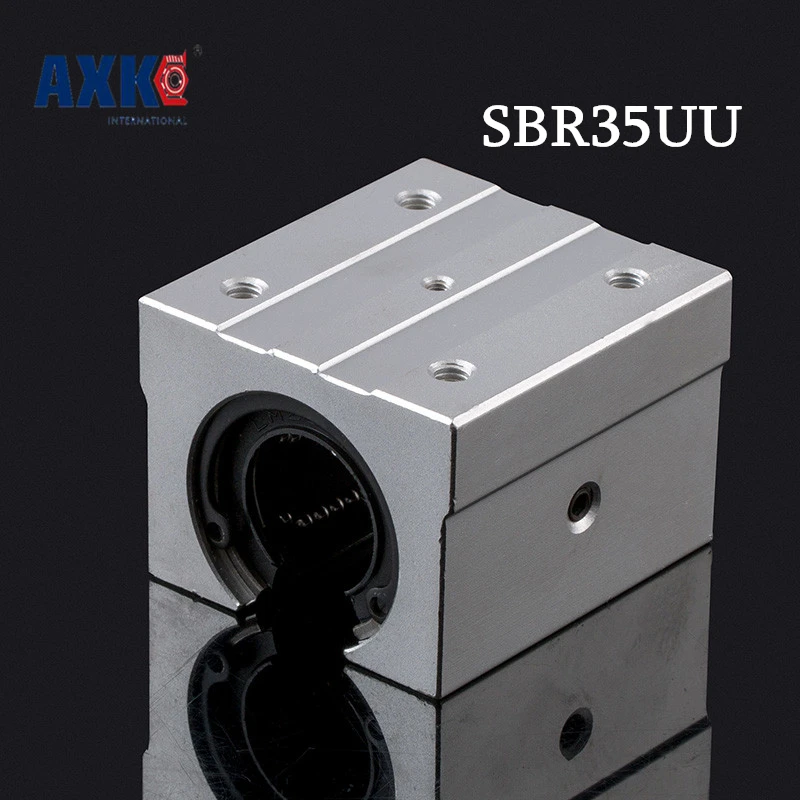Axk 4 шт./лот Sbr35uu/sme35uu Sbr35 Uu 35 мм вал линейный Sbr Cnc Комплект шариковый
