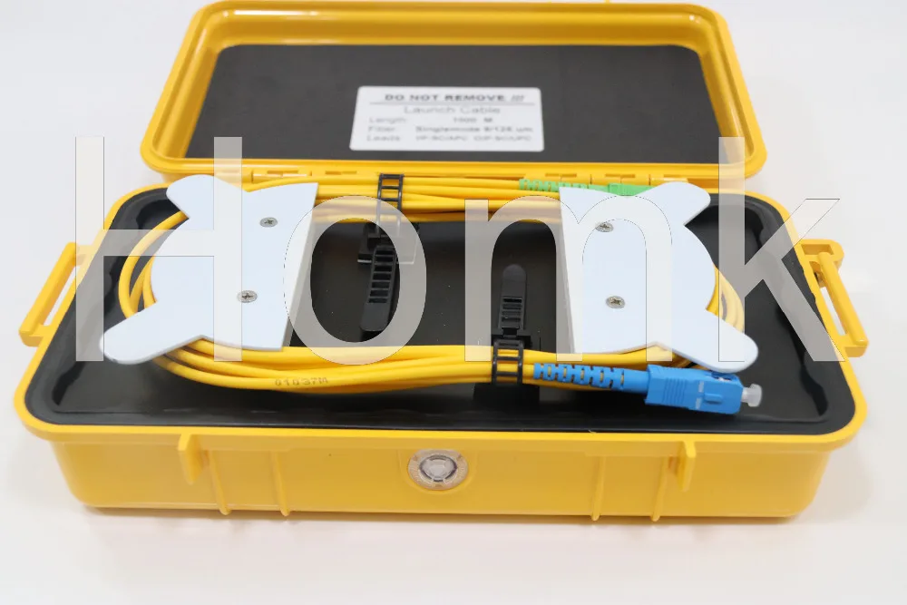 Оптическое волокно OTDR Launch Cable Box одиночный режим SC/APC-SCUPC 1 км | Мобильные телефоны и