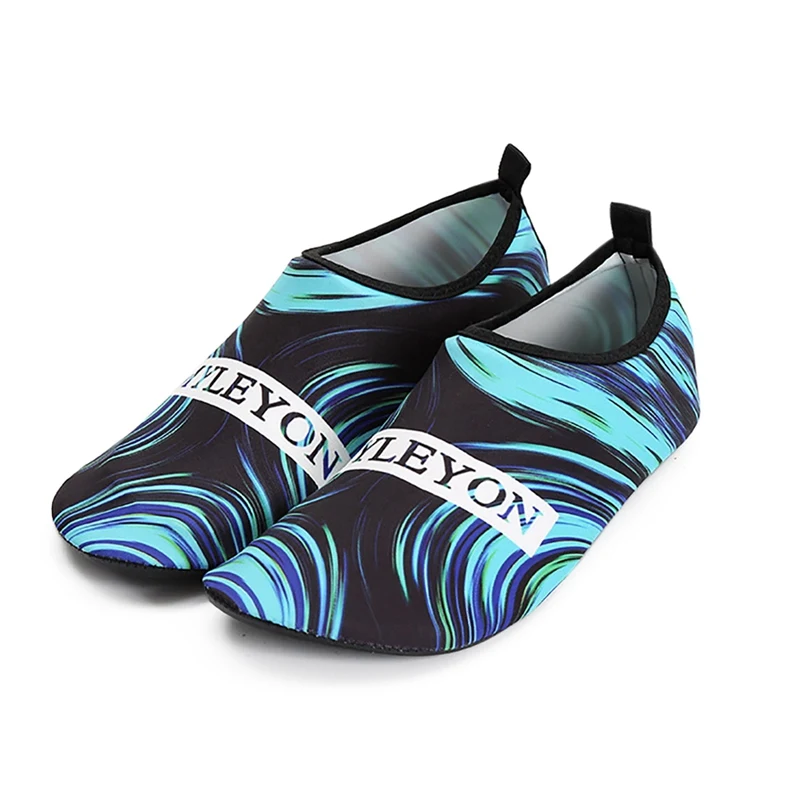 

Printed Lightweight Soft Anti-slip Quick Drying Slip Lovers Water Shoes Outdoor Beach Swimming Diving Footwear Sportswear