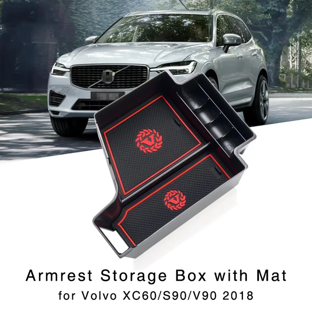 Подлокотник коробка для хранения Volvo XC60 S90 V90 2018 центральная консоль перчаточный