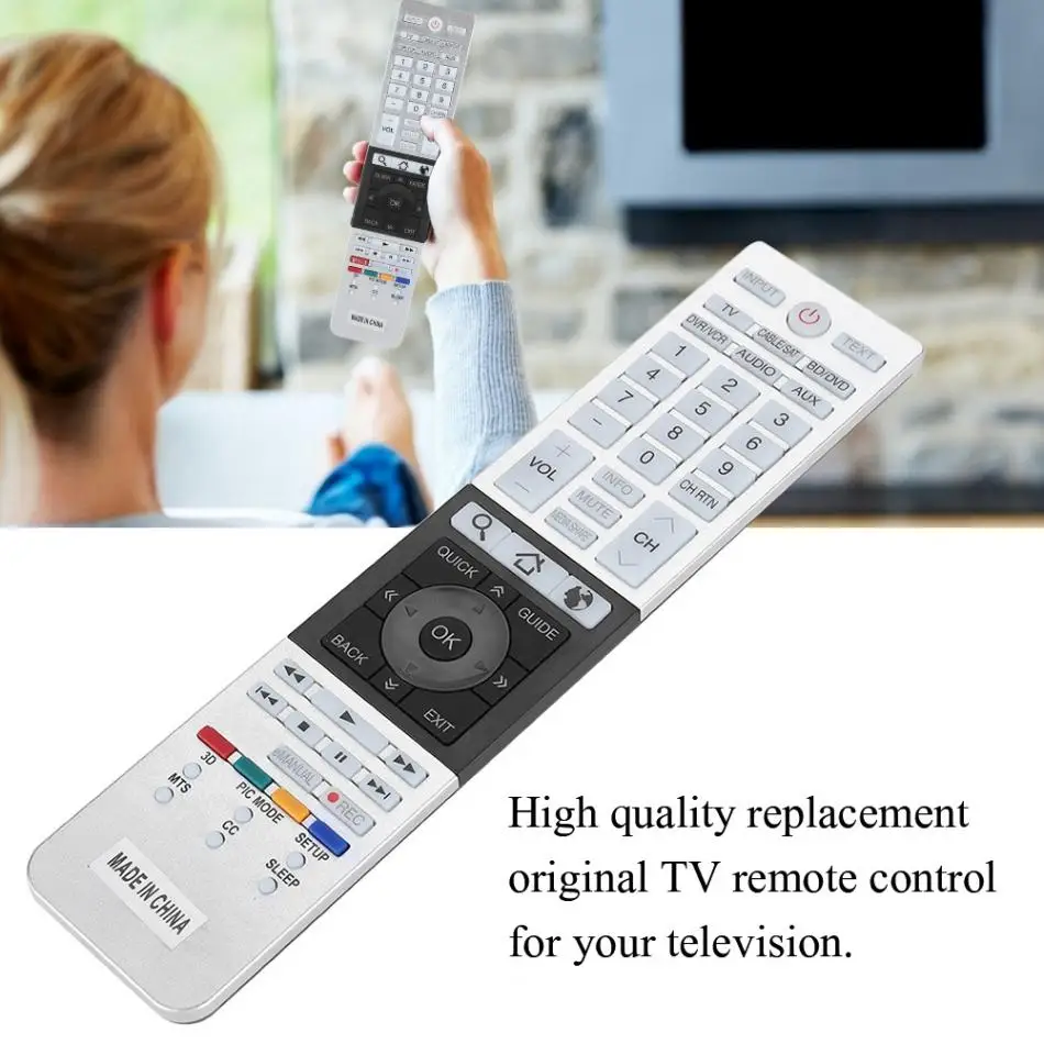 Для Toshiba Smart ТВ запасной пульт дистанционного Управление Услуги Ultra HD; Smart tv пульт дистанционного управления Управление для Toshiba CT-90430 CT-90429 CT-90427