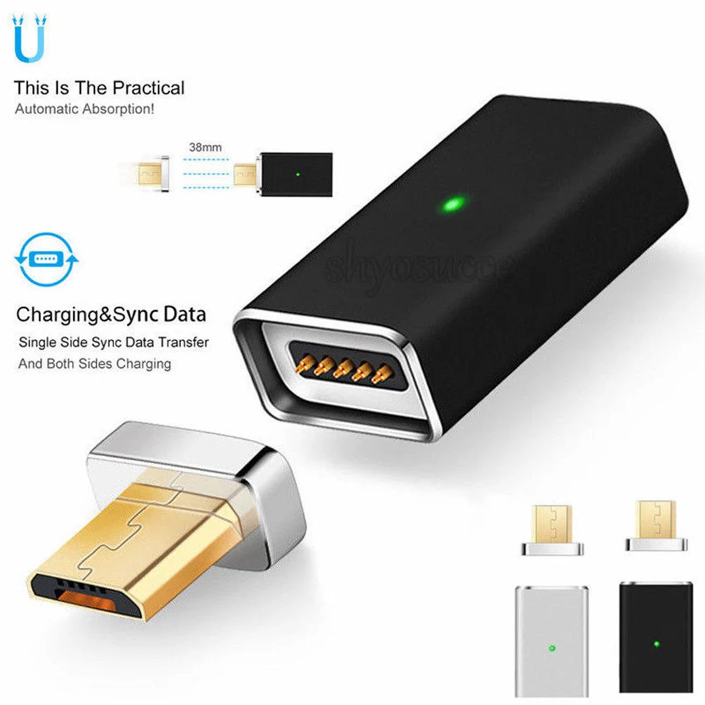 Переходник с Micro Usb на Type C для Huawei Xiaomi зарядный и синхронизирующий кабель передачи