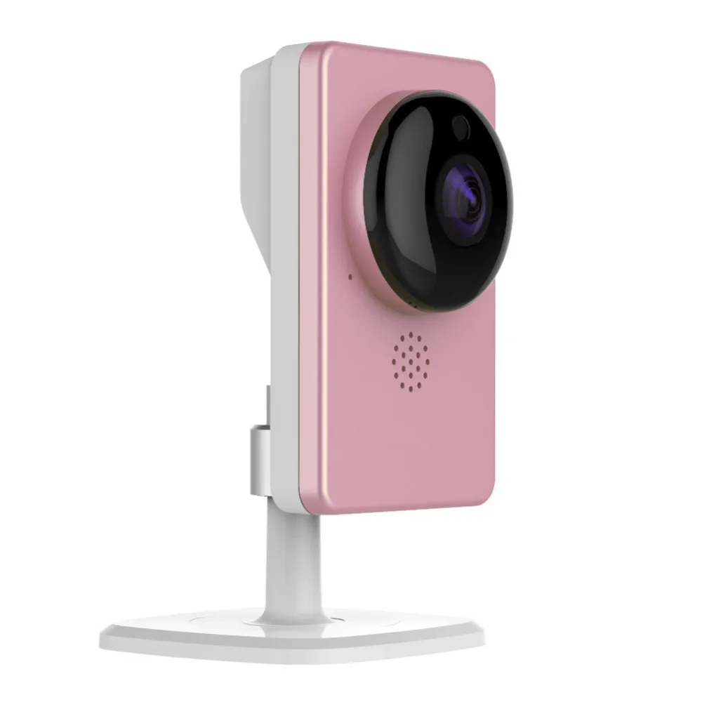Wifi Mini Panoramic Camera Night Vision Infrared Video Monitor Wireless Movement Alarm Ip C60s Rosa | Безопасность и защита
