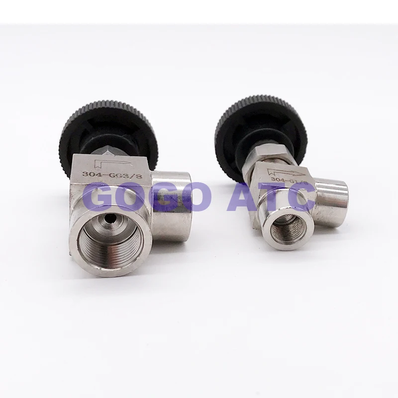 Игольчатый клапан бесплатная доставка регулируемый игольчатый 1/8 'ɱ/4'' 3/8