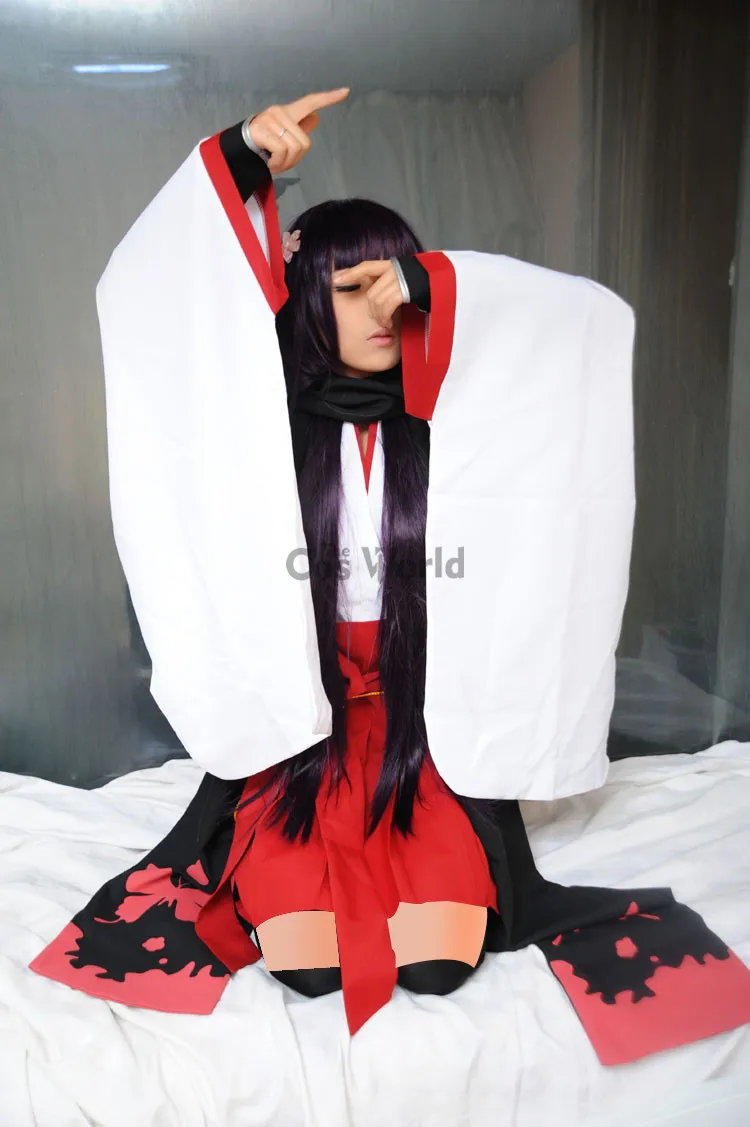 Inu x Boku SS Shirakiin Riricho кимоно платье униформа наряд Аниме косплей костюмы|anime cosplay