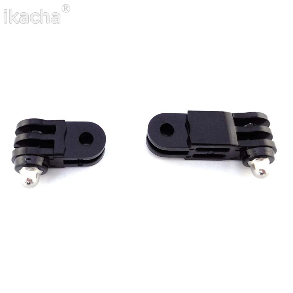 Long /Short Straight Joint Connector Adapter Screw 3-way Pivot Arm Bicycle Helmet Mount for Gopro Hero 2 3+ 4 5 6 SJ4000 | Электроника