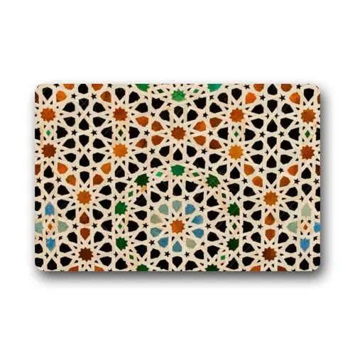 Memory Home марокканские шпалеры для туалета Quatrefoil нетканый тканевый коврик дома