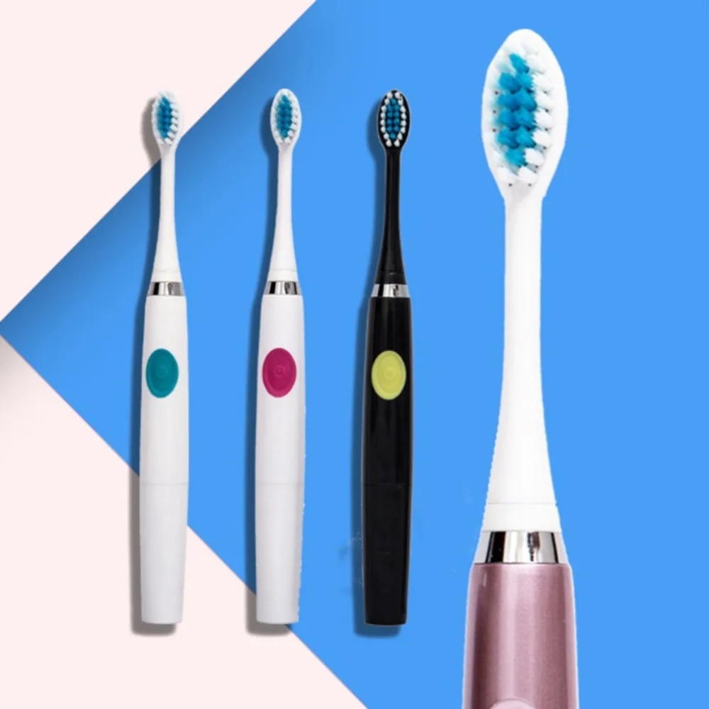 Ultrasonic Electric Toothbrush Dental Care Oral Hygiene Soft Brush Vibrating Automatic for Adults Kids | Бытовая техника