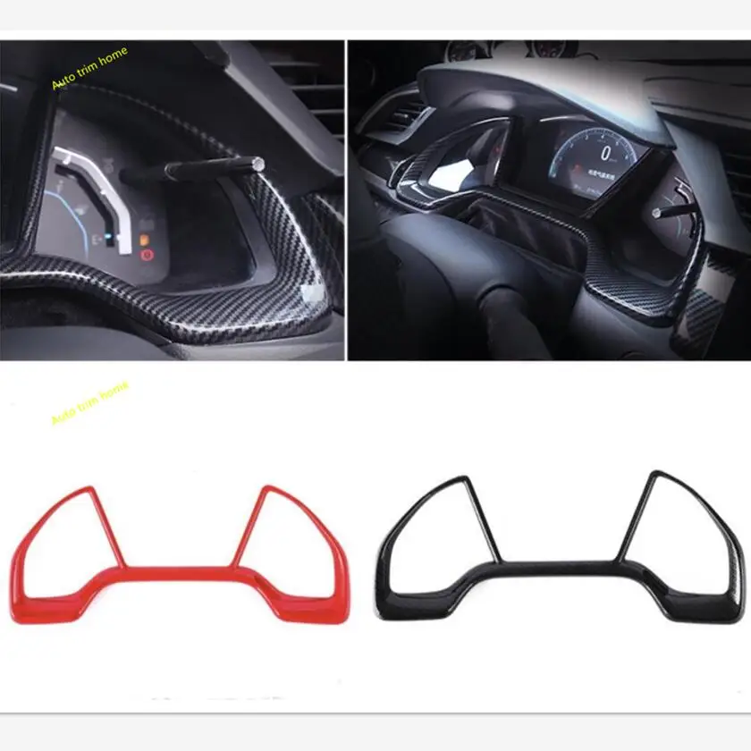 Lapetus приборная панель Датчик рамка Крышка Накладка для Honda Civic 2016 2020