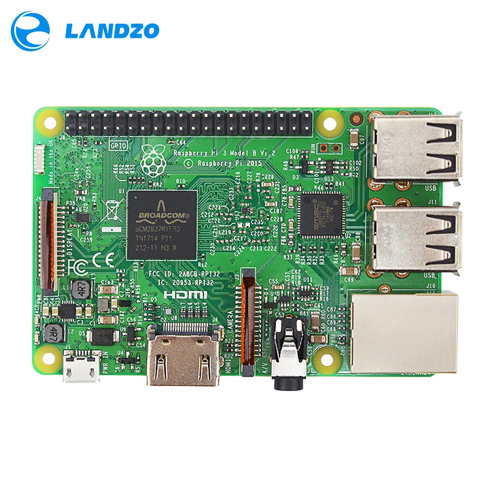 Стартовый набор Raspberry Pi 3 Модель B акриловый чехол блок питания 2 5a usb кабель