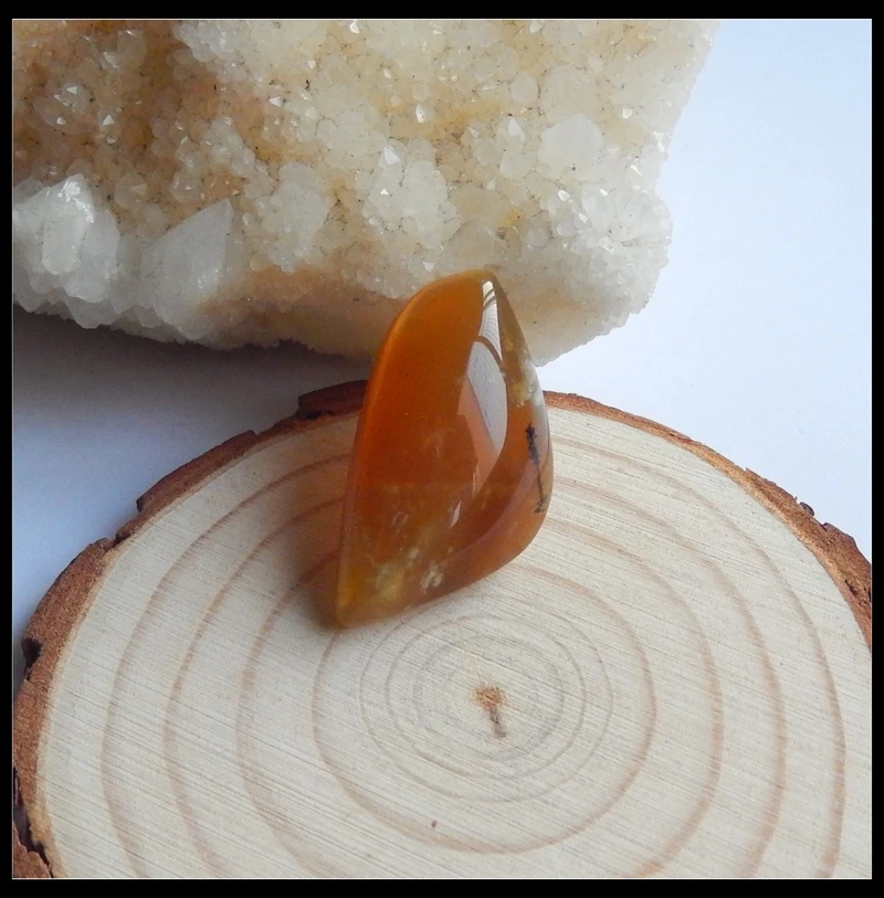 Продажа 1 шт. натуральный камень желтый Опаловый драгоценный ручной работы DIY