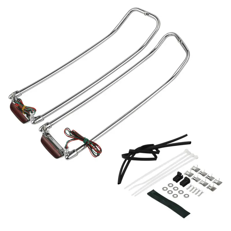 Защитная накладка на крышку сиденья мотоцикла со светодиодный ным стоп сигналом