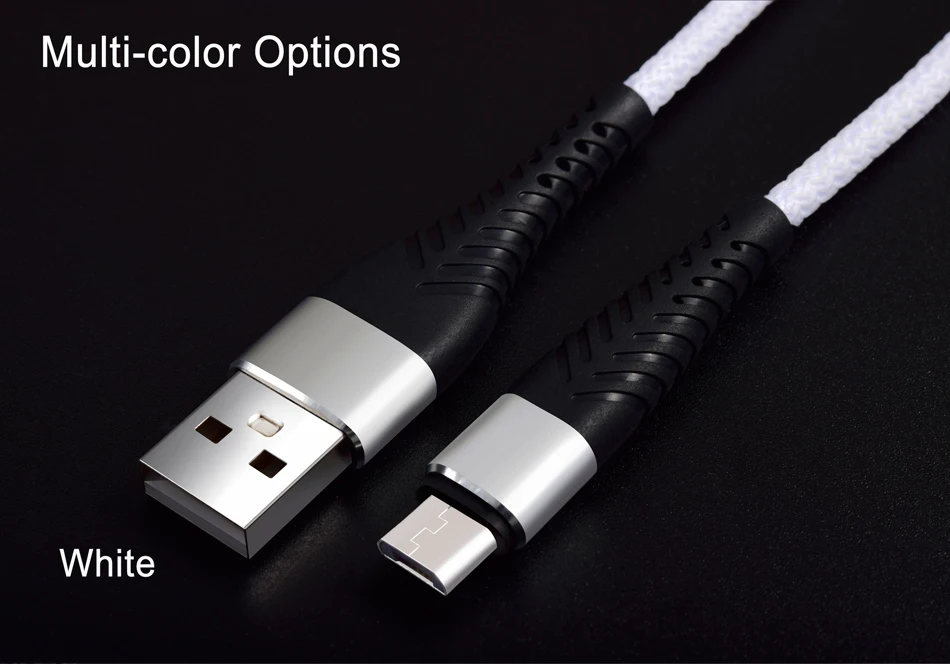 NOHON 3 м 2 м 1 м 0,2 м высокопрочный Micro USB кабель для samsung huawei Xiaomi LG Быстрая зарядка мобильного телефона Android адаптер зарядное устройство