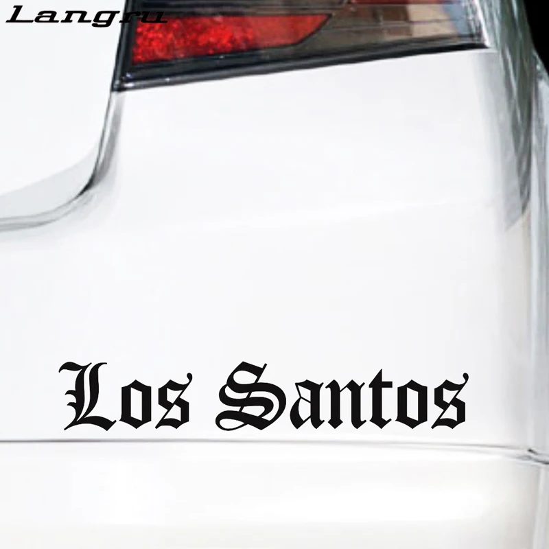 Виниловая наклейка Langru Los Santos игровая компьютерная консоль для Grand Theft Auto Gamer Jdm|vinyl