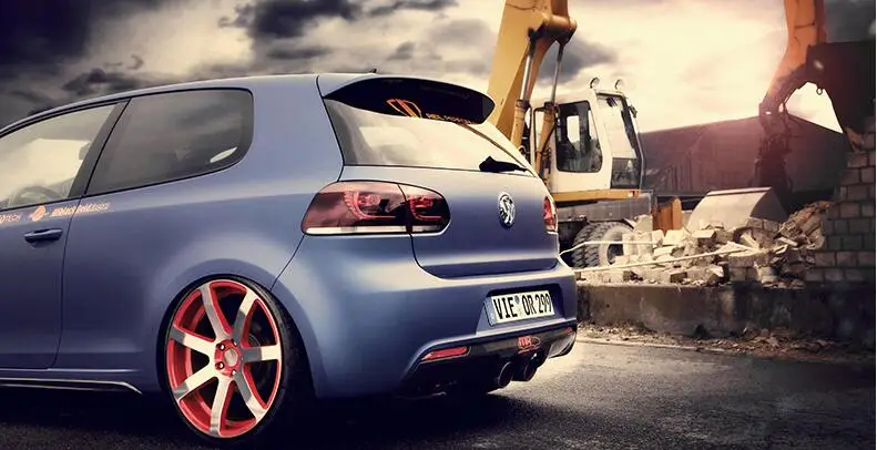 Чехол для автомобиля для VW Golf 6 Golf6 MK6 R20 Golf 6 задний фонарь светодиодный задний фонарь DRL противотуманная фара Задняя Крышка багажника