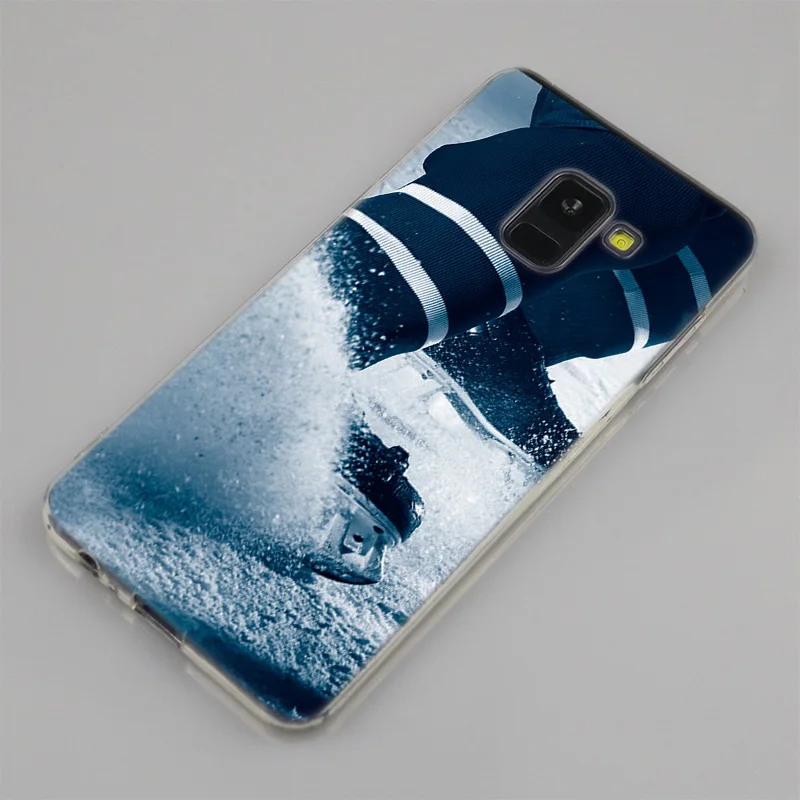 С надписью I Love хоккей на льду силиконовый чехол для Samsung Galaxy A50 A30 A10 A40 A6 A8 плюс A9Star