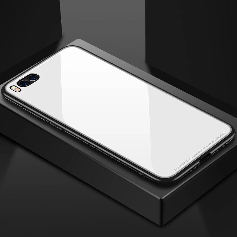 Чехол для телефона YUETUO из ТПУ с закаленным стеклом чехол xiaomi mi6 mi 6 my ksiomi xiomi