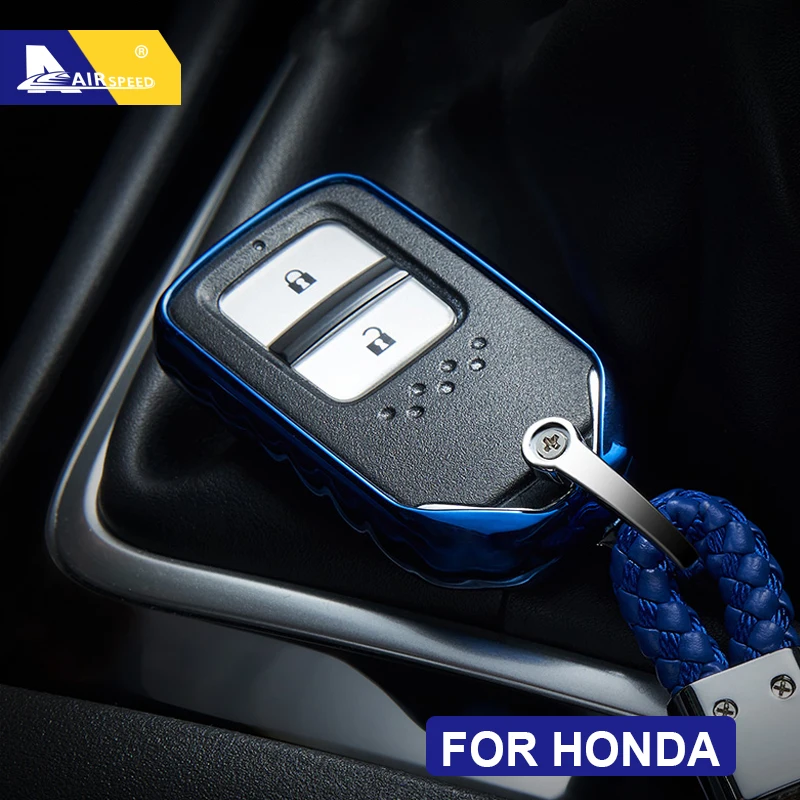 Защитный чехол для автомобильного ключа AIRSPEED из ТПУ Honda Hrv Civic 2017 Accord 2003 2007 Cr v