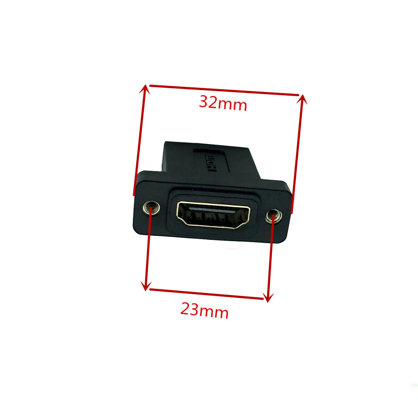 HDMI 19 pin женский с креплением на панель|female to female hdmi|hdmi hdmi femalehdmi mount |