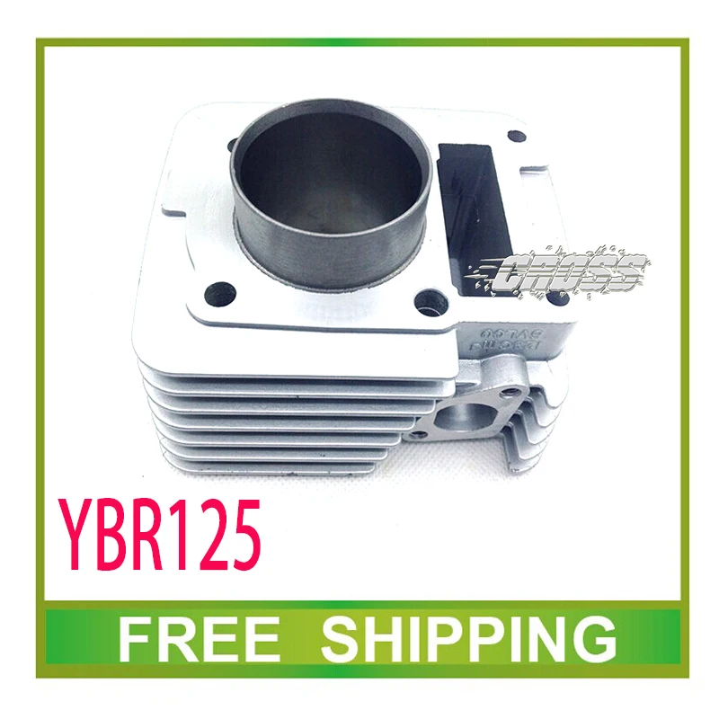 

ybr125 yjm125 ybr yjm 125cc 150cc MOTORCYCLE CYLINDER HEAD gasket piston ring pin set 54mm 54.7mm accessories free shipping