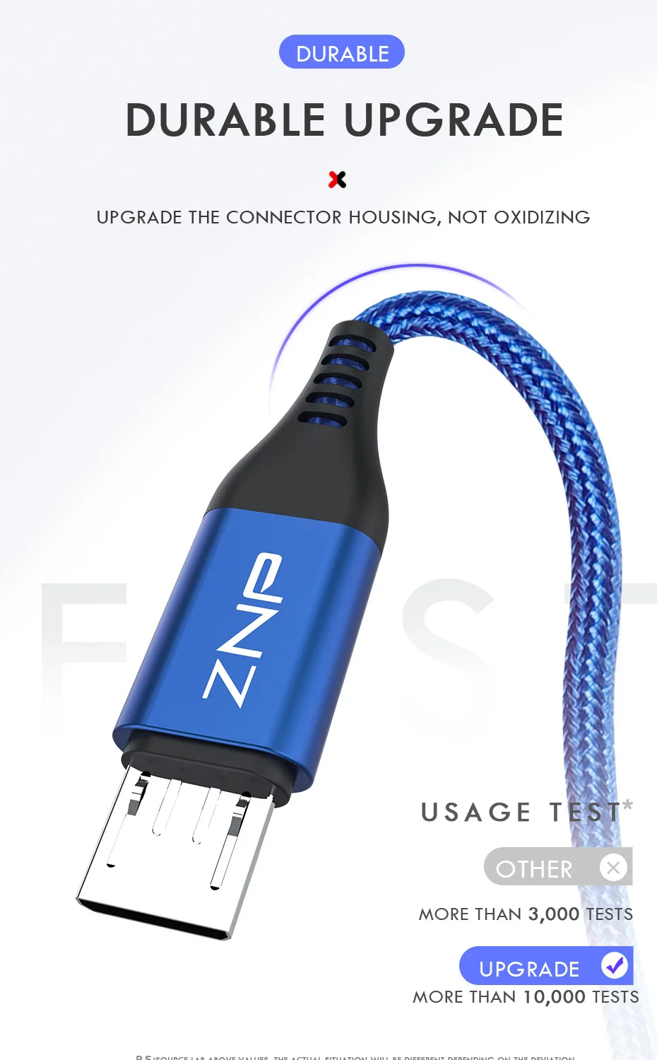 ZNP 3A usb type C кабель для samsung Xiaomi Redmi Note 7 K20 Oneplus 7 Pro Быстрая зарядка USB C зарядное устройство кабель usbc для мобильного телефона
