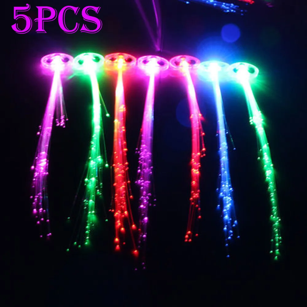 5 шт./лот загораются игрушка Led заколки световой Headhoop вспышкой светящиеся