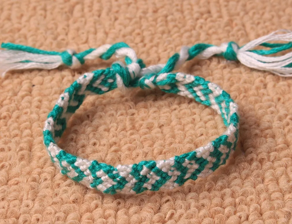 Браслет макраме с ручным узлом как сердце водонепроницаемый браслет для