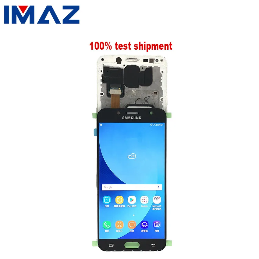 ЖК дисплей с дигитайзером для Samsung Galaxy C8 C7100 C710F сенсорным экраном 5 дюйма в сборе J7