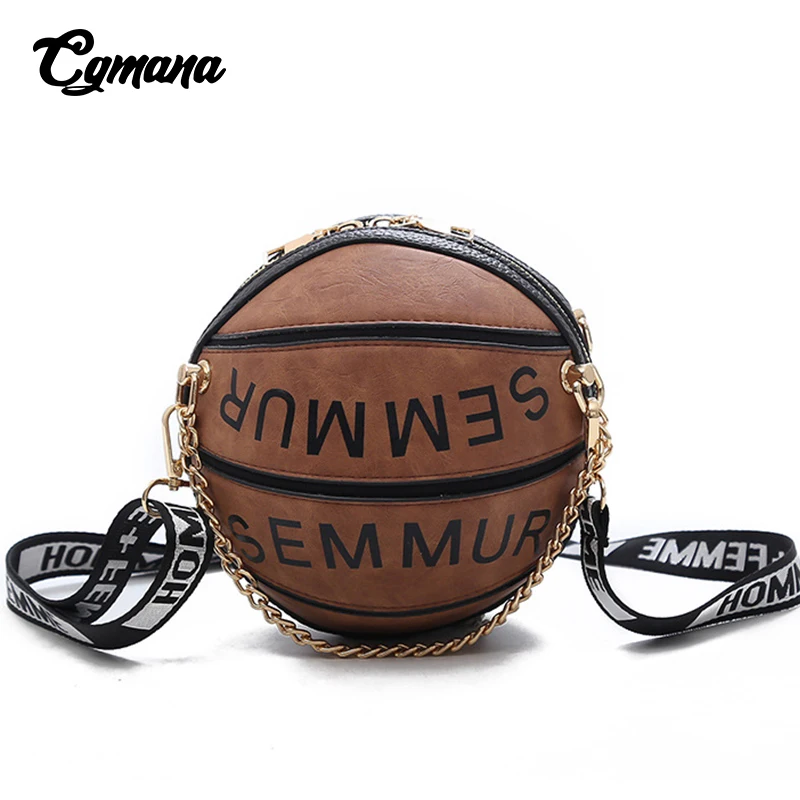 Брендовые женские сумки на цепочке 2019 роскошные кожаные баскетбольные с