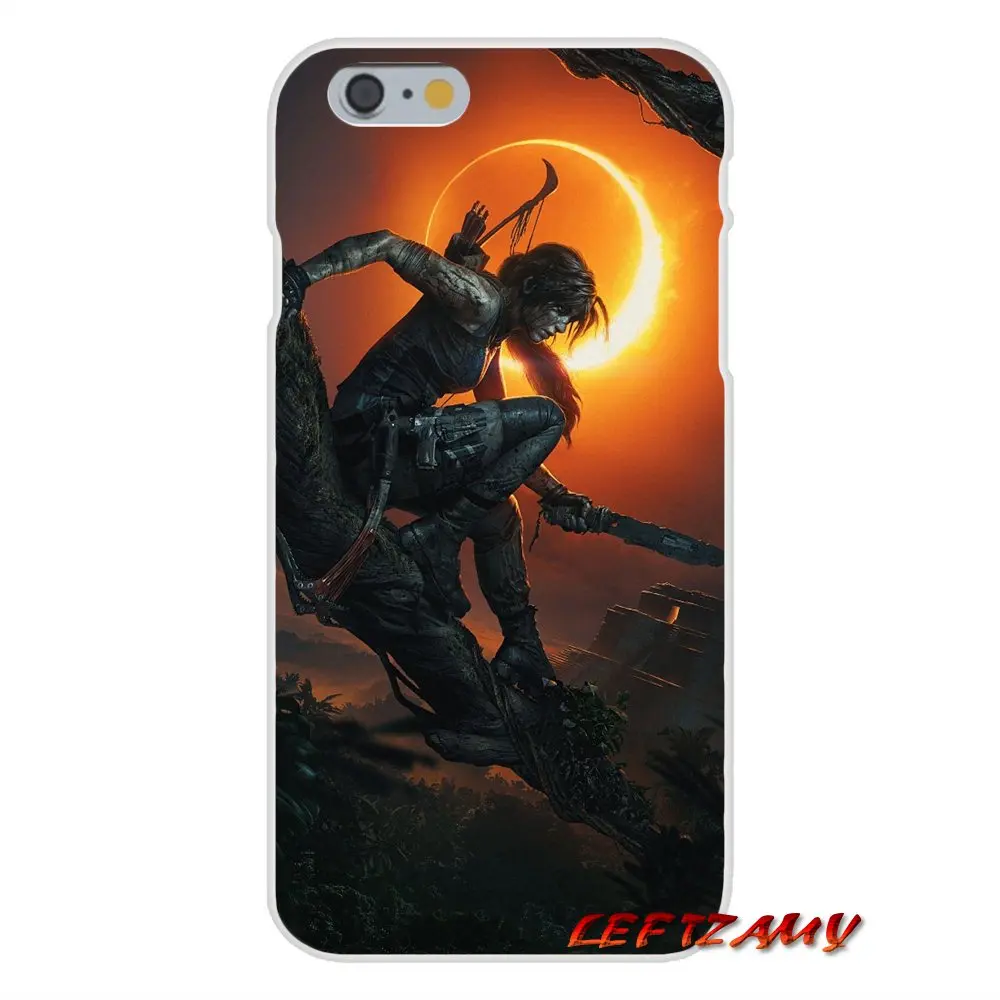 Rise Of The Tomb Raider аксессуары для телефона Чехлы iPhone X XR XS MAX 4 4S 5 5S 5C SE 6 6S 7 8 Plus ipod touch |