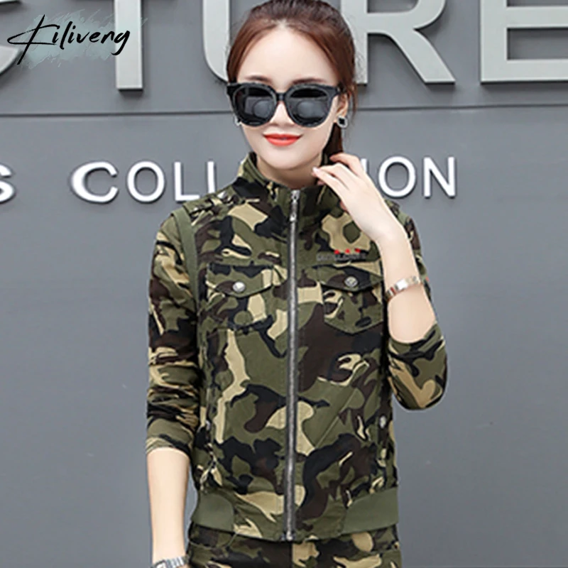 Женский жилет FGHGF камуфляжный хлопковый короткий с карманами на весну и лето