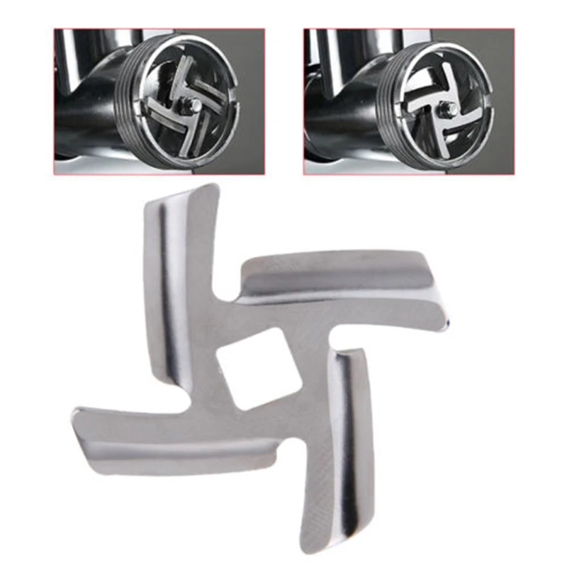 Мясорубка мясорубка лезвия режущий измельчитель насадка кухня 8 мм сменные