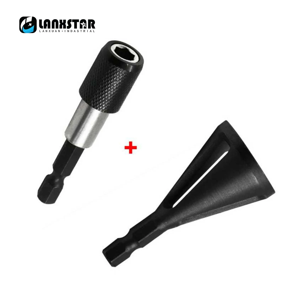 Lanxstar Deburring Outer Chamfer Grinding Angle Trimming For Collet Electric Drill Tool New Chamfering | Инструменты
