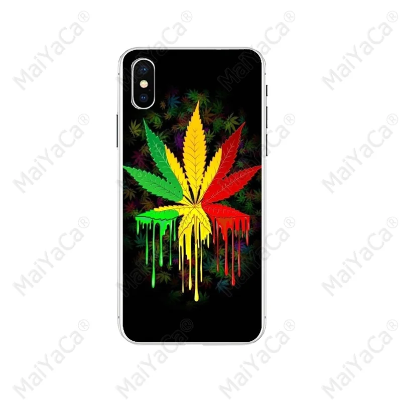 1 MaiYaCa Боб Марли Лев раста Лев регги Diy защитный чехол для телефона для Apple iPhone 8 7 6 6S Plus X XS max 5 5S SE XR чехол - Цвет: 1