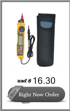 ZT98 ZT100 ZT101 ZT102 Автоматический цифровой мультиметр 6000 отсчетов подсветка AC/DC Ток Напряжение ом тестер Портативный ЖК-экран метр