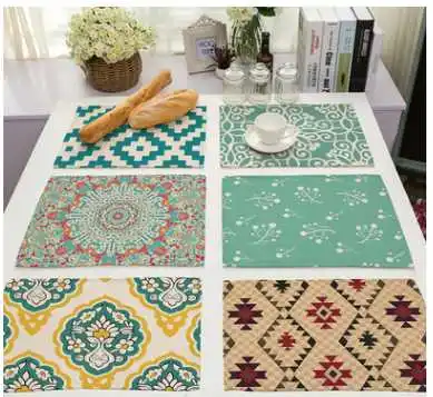 CAMMITEVER 12 &quotx 16&quot красный зеленый белый кремовый синий цвет желтый салфетки