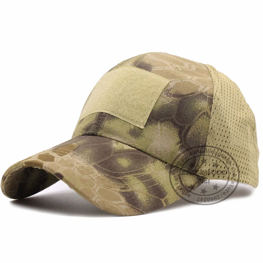 mesh leaf brown LIBERWOOD ACU Мультикам Кепка оператора спецназа камуфляжная сетка Кепка страйкбол шляпа для мужчин тактические Контрактор армии бейсболки шляпа - Цвет: mesh leaf brown