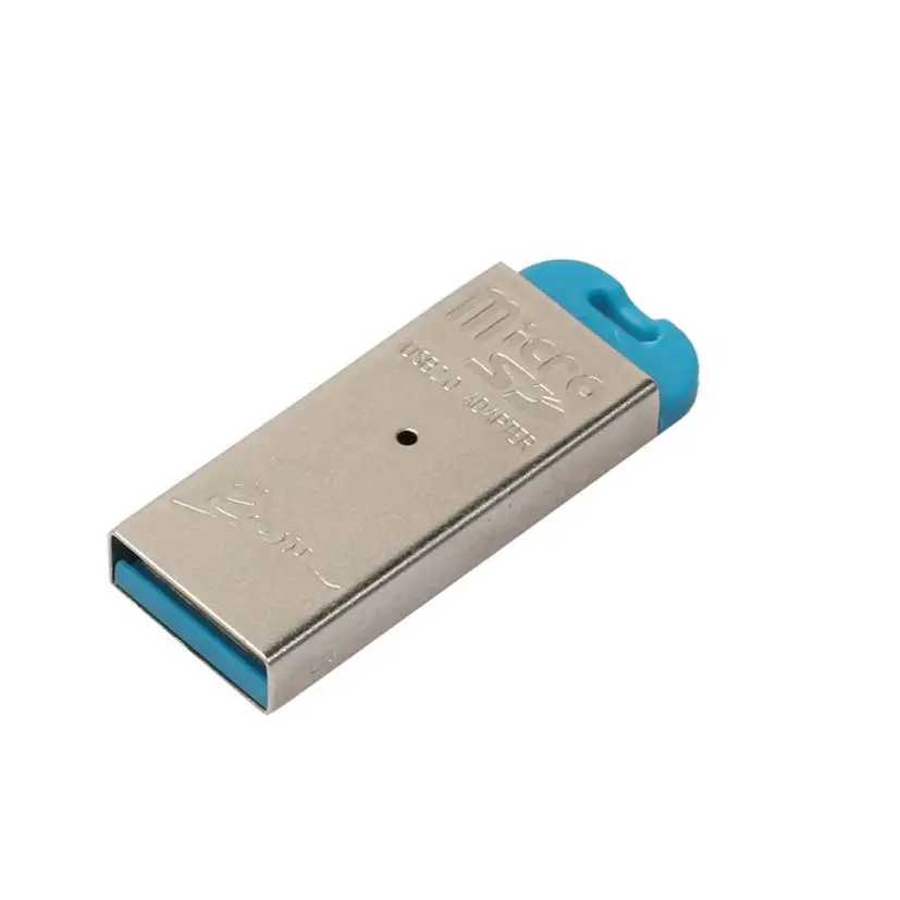 Высокое качество устройство для чтения карт памяти Mini USB 2 0 Micro SD TF T-Flash адаптер Usb