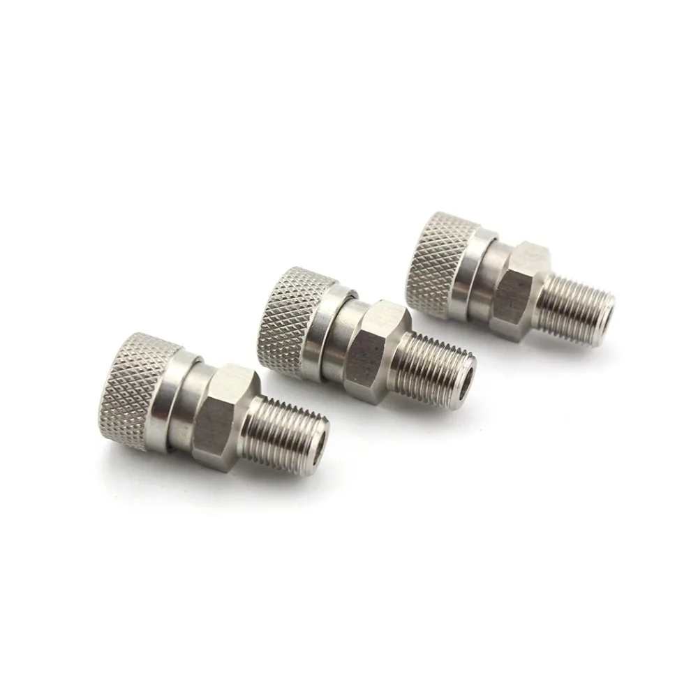PCP Airforce Пейнтбол 8 мм заполните ниппель 1/8 BSPP Мужской Quick Disconnect G1/8