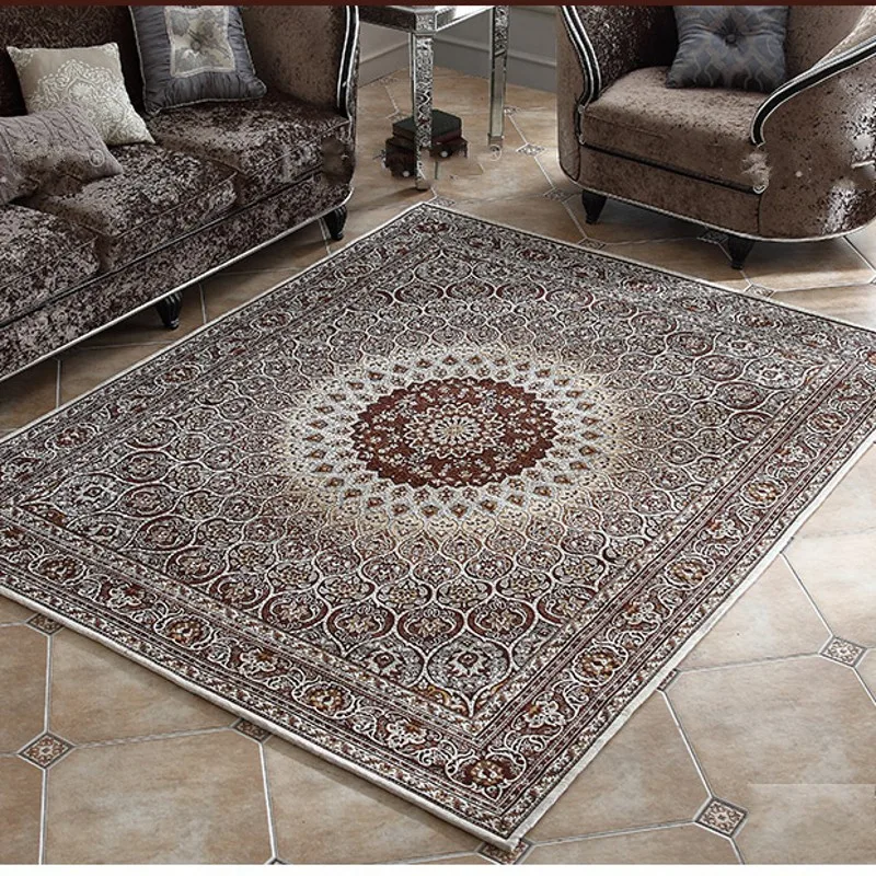 Персидский ковер большого размера искусственный винтажный декоративный для