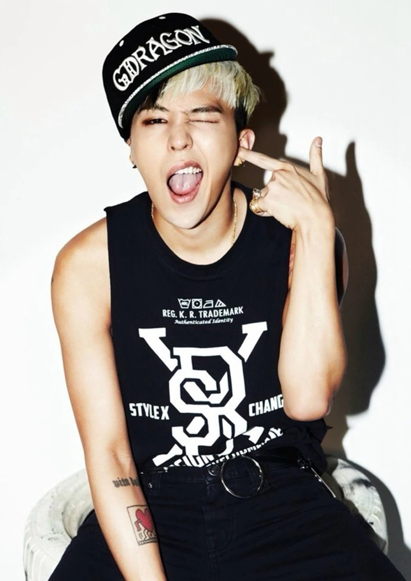 S009 K-pop G-DRAGON плакаты хорошее качество постер с покрытием белая бумага на стену для дома и бара Декор/наклейки - Цвет: S009