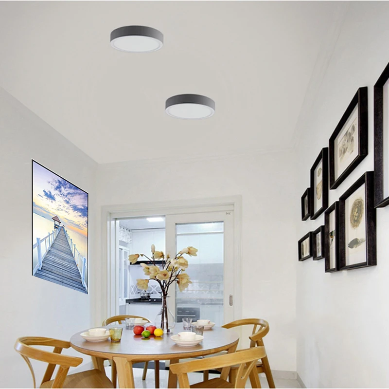 Светодиодный светильник для дома с узкими панельными лампами подходит спальни