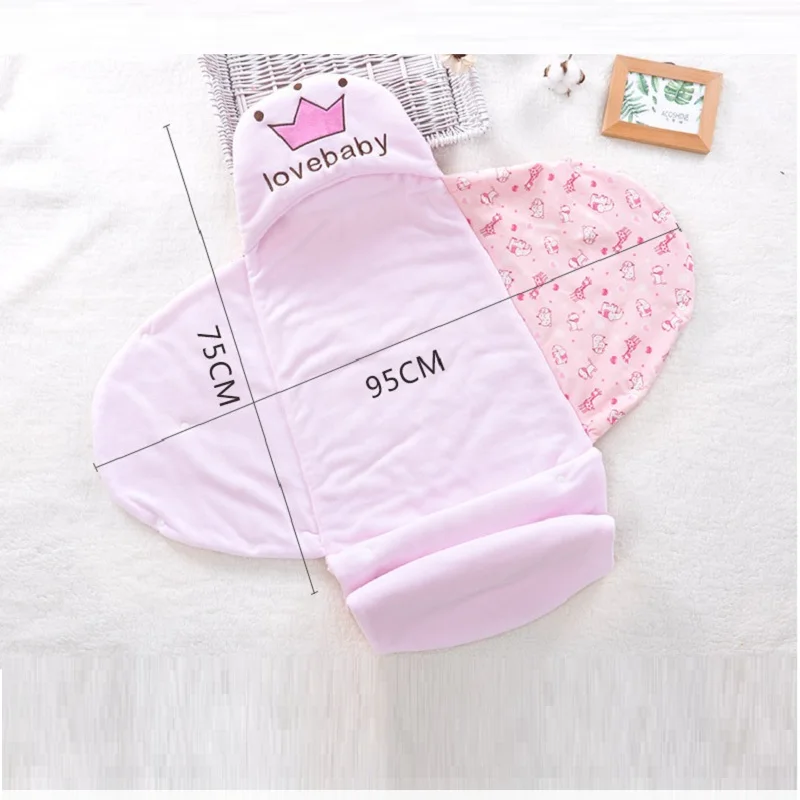 Пеленки для новорожденных спальные мешки кокон зимние термо Bebe корзины девочек
