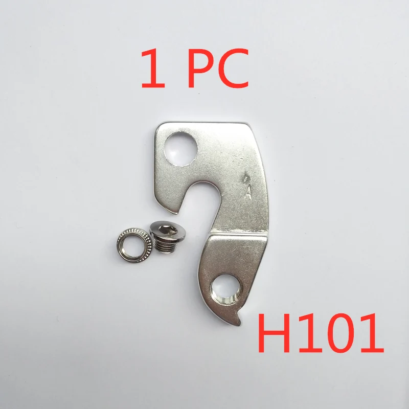 WGH101P1 1 шт. велосипед Шестерни вешалка MTB дорожный велосипед Шестерни задний механизмы переключения передач для велосипеда задний крючок с помощью болтов - Color: WGH101P1