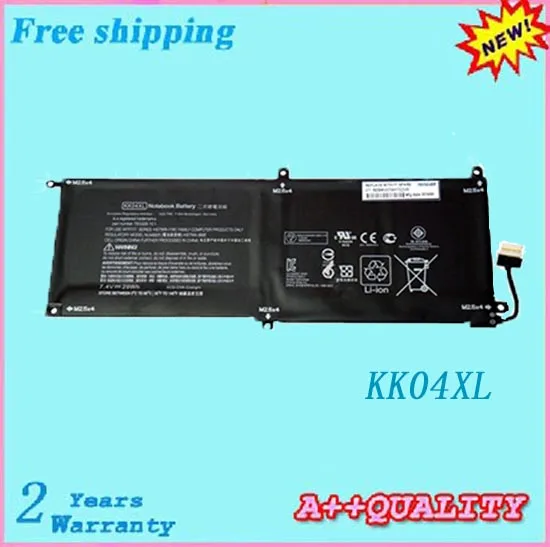 Бесплатная доставка 100% Новый KK04XL Аккумулятор для ноутбука HP HSTNN-IB6E Pro x2 612 G1 Tablet