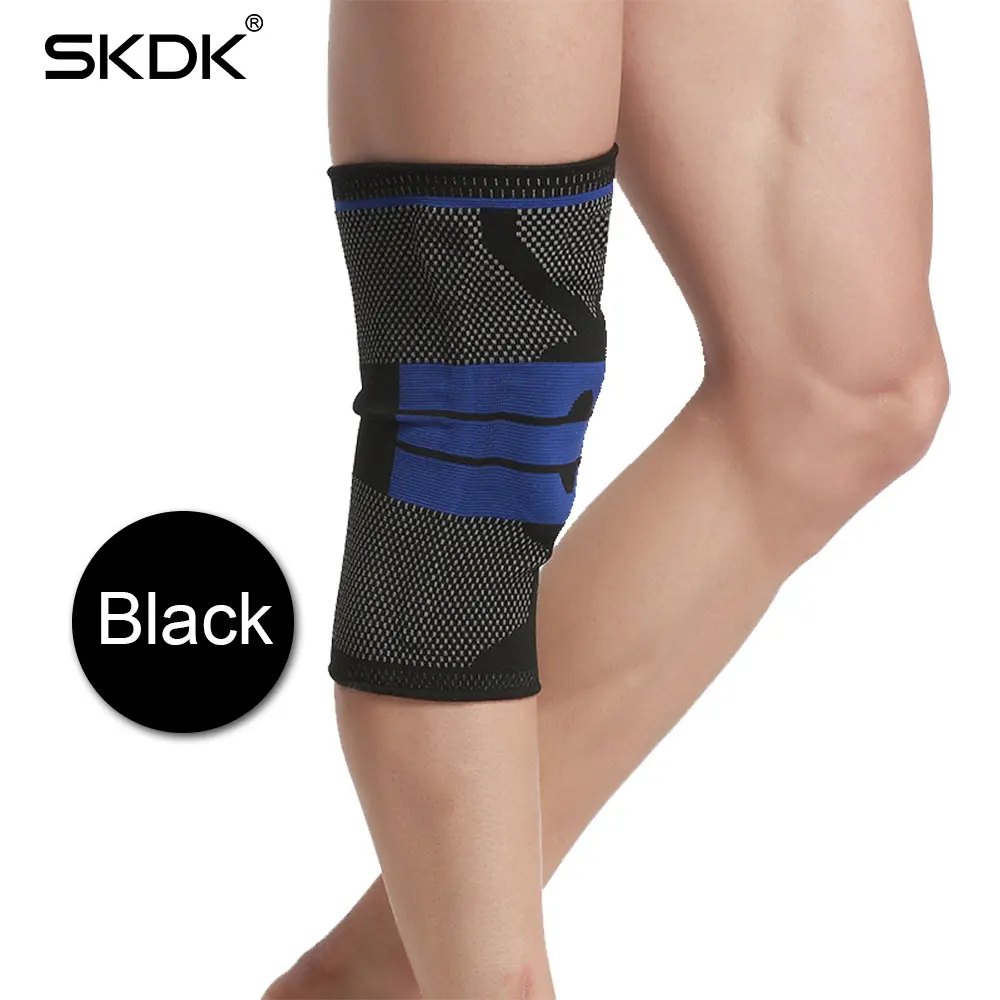 SKDK эластичный наколенник поддержка колена Регулируемый наколенник Kneecap спортивные баскетбольные Верховые спортивные защитные наколенники