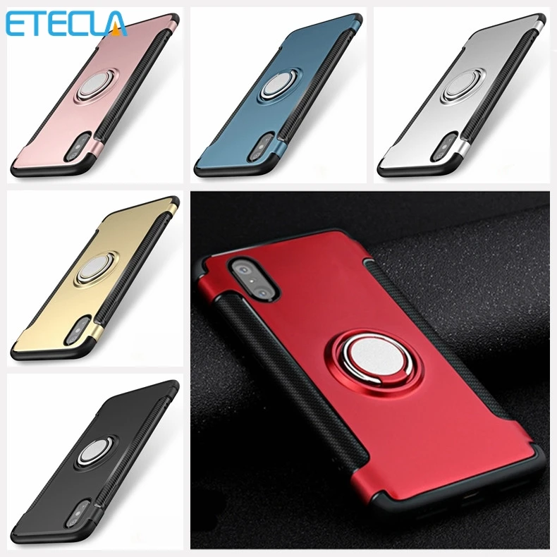 Фото Для Iphone х чехол X Обложка на я PhoneX Ipone Роскошные Симпатичные Armour 2In1 смешивания
