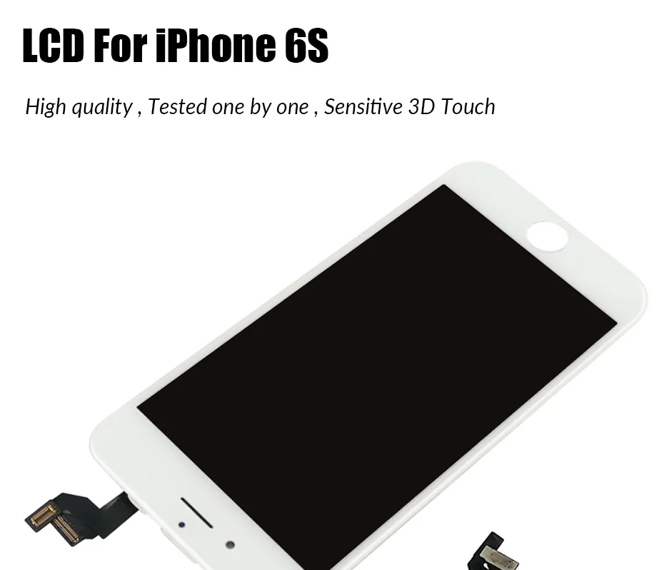 AAAA ЖК-дисплей для iphone 5 5S 6 6 S Plus ЖК-экран дисплей для iphone 6 S 6 S Plus ЖК-дигитайзер сенсорный экран запасная сборка