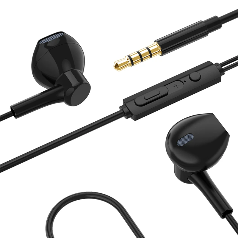 Проводные наушники AWI 3 5 мм с микрофоном басами для iPhone 6 6s Samsung Xiaomi auriculares fone de